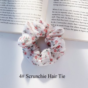 Satin Scrunchie Hair Tie, Women Hair Accessories