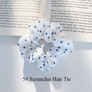 Satin Scrunchie Hair Tie, Women Hair Accessories