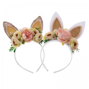 European and American flower children’s headband FC098