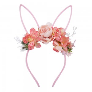 European and American flower children’s headband