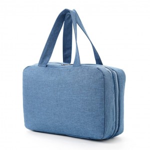 Portable toiletry bag and makeup bag