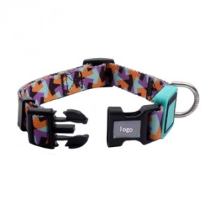 SPDG007 Shiny Polyester Dog Collar