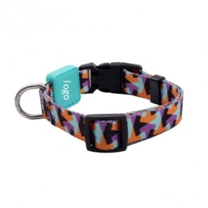 SPDG007 Shiny Polyester Dog Collar